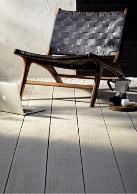 Close up shot of Millboard Limed Oak Enhanced Grain