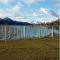 Homestead balustrade is ideal as a barrier and fenicng for this lakeside site