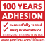 100 years adhesion logo