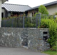 Homestead Balustrade in New Denim Blue Powder coat colour