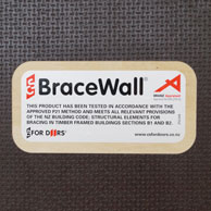 CS BraceWall has been tested by BRANZ