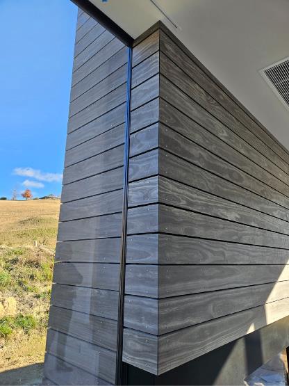 Horizontal rainscreen
