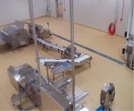 Sureshield applied to bakery process hygiene areas.