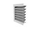 VL-104D Single Bank Drainable Ventilation Louvre