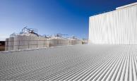 Stratco 900 is a metal trapezoidal roof and wall cladding with a 