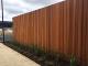 Kauri Gum - shiplap fence to complement cladding and panelling