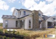 Our SUMNER Lakes was installed on this new Karaka Lakes home.
The owners chose this stonework to match other grey/brown used in the subdivision.