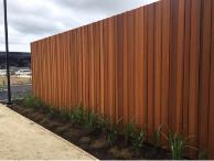 Kauri Gum - shiplap fence to complement cladding and panelling