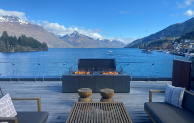 GLass Vice Direct fix commercial balustrade at a Boutique Hotel in Queenstown