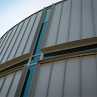 espan® 470 used as a vertical wall cladding.