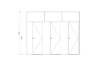 High Top is a full height toilet partition designed for environments where maximum privacy is preferred. Panels extend from floor to ceiling, creating a fully enclosed and completely private cubicle.