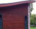 J61 Profiled weatherboard, bandsawn face finish, coated in Dryden "Autumn".